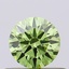 0.35 Ct. Fancy Vivid Green Round Lab Grown Diamond