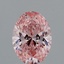 1.45 Ct. Fancy Vivid Pink Oval Lab Grown Diamond
