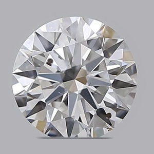 Round diamond — real photo