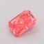 1.03 Ct. Fancy Vivid  Pink Radiant Lab Grown Diamond