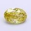1.76 Ct. Fancy Intense Yellow Oval Lab Grown Diamond