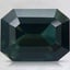 10.1x7.6mm Teal Emerald Sapphire