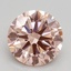 2.50 Ct. Fancy Intense Pink Round Lab Grown Diamond