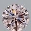 3.02 Ct. Fancy Pink Round Lab Grown Diamond