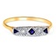 Art Deco Sapphire Vintage Ring