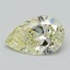 0.92 Ct. Fancy Light Yellow Pear Lab Grown Diamond