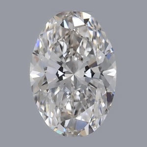 Oval diamond — real photo