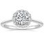 Platinum Calla Diamond Ring (1/3 ct. tw.), smalltop view