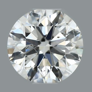 Round diamond — real photo