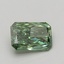 2.03 Ct. Fancy Vivid Green Radiant Lab Grown Diamond
