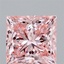 2.51 Ct. Fancy Intense Pink Princess Lab Grown Diamond