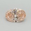 1.69 Ct. Fancy Intense Pink Oval Lab Grown Diamond