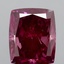 4.26 Ct. Fancy Deep  Pink Cushion Lab Grown Diamond
