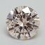 4.06 Ct. Fancy Pink Round Lab Grown Diamond