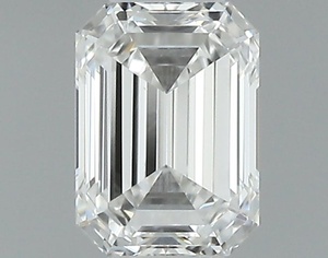 Emerald diamond — real photo