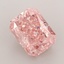 2.72 Ct. Fancy Vivid  Pink Radiant Lab Grown Diamond