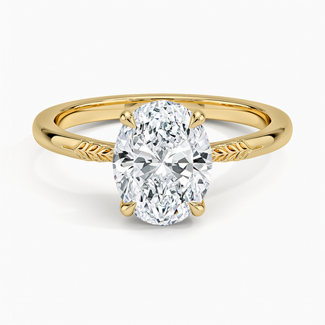 Laurel Engraved Ring - Brilliant Earth