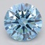 2.25 Ct. Fancy Intense Blue Round Lab Grown Diamond