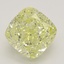 5.60 Ct. Fancy Yellow Cushion Diamond