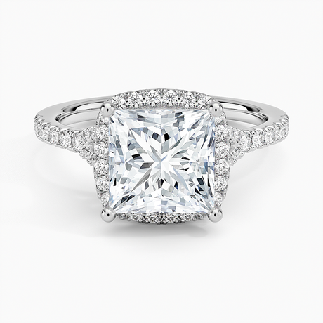 Joy Halo Diamond Ring - Brilliant Earth