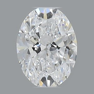 Oval diamond — real photo
