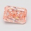 1.72 Ct. Fancy Vivid Pink Radiant Lab Grown Diamond