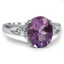 Modern Amethyst Vintage Ring