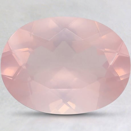 16x12mm Pink Oval Rose Quartz | QZRBZ16X12OV3
