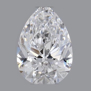 Pear diamond — real photo