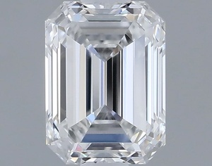 Emerald diamond — real photo