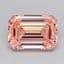 6.01 Ct. Fancy Pink Emerald Lab Grown Diamond