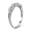 The Kezia Ring, smalltop view on a hand