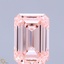 8.12 Ct. Fancy Intense Pink Emerald Lab Grown Diamond