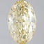 5.02 Ct. Fancy Yellow Oval Lab Grown Diamond