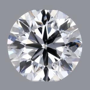 Round diamond — real photo