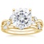 18KY Moissanite Willow Bridal Set (1/4 ct. tw.), smalltop view