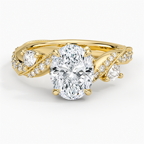 Grand Camellia Diamond Ring