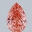 1.63 Ct. Fancy Vivid Pink Pear Lab Grown Diamond
