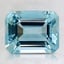 8.6x6.8mm Emerald Aquamarine
