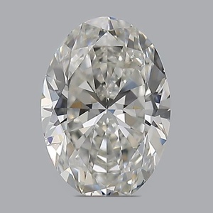 Oval diamond — real photo