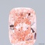 1.87 Ct. Fancy Vivid Pink Cushion Lab Grown Diamond