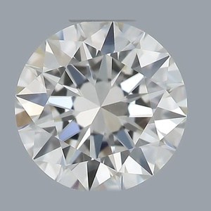 Round diamond — real photo