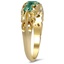 The Toloumne Ring, smalltop view on a hand