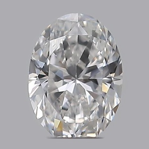 Oval diamond — real photo