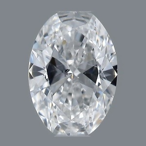 Oval diamond — real photo