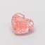 0.47 Ct. Fancy Intense  Pink Heart Lab Grown Diamond