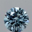 1.68 Ct. Fancy Vivid  Blue Round Lab Grown Diamond