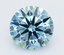 3.01 Ct. Fancy Vivid  Blue Round Lab Grown Diamond