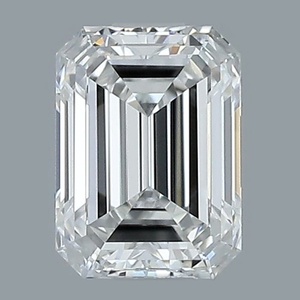 Emerald diamond — real photo