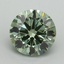2.01 Ct. Fancy Vivid Green Round Lab Grown Diamond